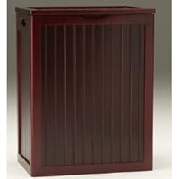 Redmon Country Hamper Laundry Storage and Organization - Mahogany