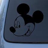 MICKEY MOUSE - Vinyl Decal Sticker #A1359 | Vinyl Color: Black