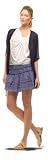 SHIRRED SKIRT
