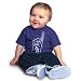 Tampa Bay Rays Infant #1 Fan T-Shirt by Soft as a Grape - Navy 6 Months