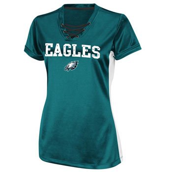 Philadelphia Eagles Womens Jade Draft Me IV Jersey Top Shirt - XL