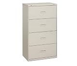 Hon Black 4 Drawer Locking Lateral File 315yabQKbyL. SL160