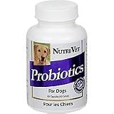 Nutri-Vet Probiotics For Dogs, Pack of 60