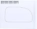 K Source 90188 Chevrolet Trailblazer Passenger Side Replacement Mirror Glass