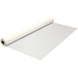 Party Essentials 1403WH Heavy Duty Banquet Roll Plastic Tablecover, 300' Length x 40" Width, White
