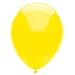 100 Party Balloons - 11" Round Latex, Lemon Yellow