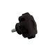 JW Winco Glass Filled Nylon Plastic Eight Lobed Hand Knob, Threaded Stud, M8 x 1.25 Thread Size x 35mm Thread Length, 45mm Head Diameter (Pack of 1)