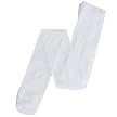 White Seamless Stretch Nylon Tights - 2-4