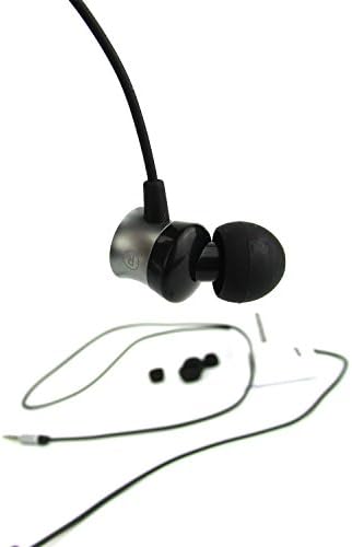 Gblue QX3 3.5mm Jack Wired in Ear Noise Isolating Earphones Earbuds Headset Headphone Headset with Microphone for iPhone Samsung Tablet Laptop PC