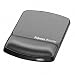 Fellowes Gel Black Wrist Rest & Mouse Pad w/Microban (9175101)