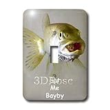Fishing - Eat Me Baby - Light Switch Covers - single toggle switch