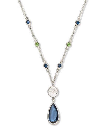 Seattle Seahawks Crystal Logo Necklace