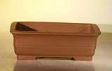 315ysXUn7xL. SL160  Bonsai Boys Ceramic Bonsai Pot   Rectangle Unglazed