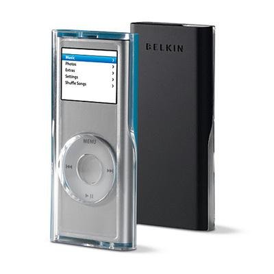 Belkin Acrylic Case for iPod nano 2G (Black/Blue)