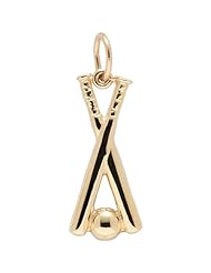 Rembrandt Charms Baseball & Bats Charm