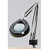 Fluorescent Magnifier Lamp - Black