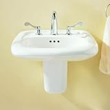 American Standard 0958.000.021 Murro Wall-Mount Sink, Bone