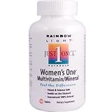 Rainbow Light Just Once, Women's One Multivitamin/Mineral, 150 Tablets by ClubNatural