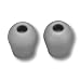 3M Littmann 37808 Snap Tight Firm Eartips, Grey, Large (10 Pairs/Bag)