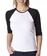 B2000 Bella 3/4 Raglan 2-Tone B2000 Bella 3/4 Raglan 2-Tone