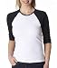 B2000 Bella 3/4 Raglan 2-Tone