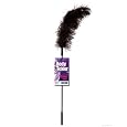 Ostrich Feather Black Tickler