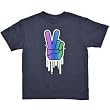 Kids Peace Out Short Sleeve Tee