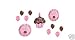 Pink & Brown Party Balloon Pkg