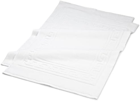 Superior Egyptian Cotton 900gsm Bath Mat (Set of 2) Color: White