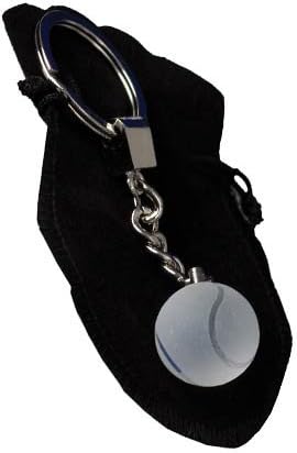 Crystal Tennis Ball Keychain