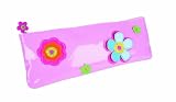Great Gizmos Pink Poppy Bright Flower Large Pencil Case (Pale Pink)