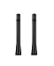 2-pack Short Whip Metal AM/FM/XM CB Antenna Mast for Harley Davidson 4