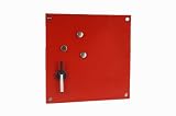 Produkt-Bild: Zeller 11604 Memobord, Glas/ 40 x 40, rot