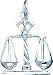 Sterling Silver Scales Of Justice Charm