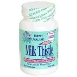 Genesis Nutrition Milk Thistle, Liver Tonic, Maximum Potency, 400 mg, 50 capsules