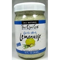 The Ojai cook Garlic Herb Lemonaise 12 oz. Jar