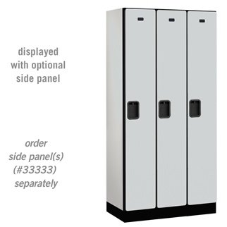 Designer Wood Locker - Single Tier - 3 Wide - 