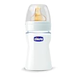 Produkt-Bild: Chicco 60040000000  - Glasflasche 150 ml mit Kautschuk-Sauger, normaler Flu&szlig;