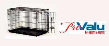ProValu Single-Door Dog Crate in Black ProValu Single-Door Dog Crate in Black