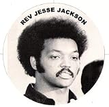 Young Rev Jesse Jackson Magnet