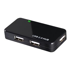 Hub USB 2 High Speed - 4 Ports USB 2 - Installation automatique sous Seven / Vista / XP