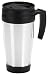 Isosteel VA-CLKK13SI Colorline Becher 0,4 L Kunststoff doppelwandiger Chrombeschichtung, silber