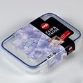 Eisw�rfelbereiter Kunststoff mit Deckel 21 Eisw�rfel pro Gefriervorgang (kein Auslaufen mehr, Eisw�rfelbeh�lter muss nicht gerade stehen)
