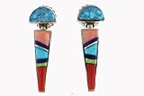 Navajo Inlay Earrings