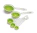 Progressive International Flexible Measuring Spoons, Green Progressive International Flexible Measuring Spoons, Green