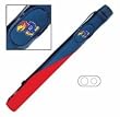 Sports Fan Products College Vinyl Billiard Cue Case - Kansas