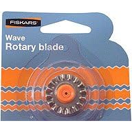 Fiskars Portable Rotary Trimmer 28mm Replacement Blade, Wave