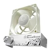 SilverStone SST-FM84XW - Fan speed controller with system fan - 80 mm - white