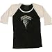 Eagles - Girls Jr. 3/4 Sleeve Raglans
