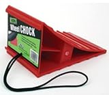 Valterra Products, Inc. A10-0908 Red Wheel Chock with Nylon Cord